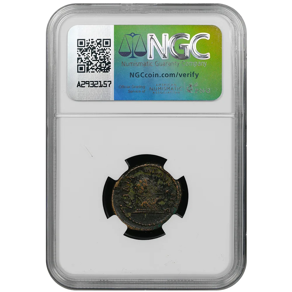AD 138-161 Phrygia, Laodicea AE21 – Antoninus Pius – Dionysus Type NGC CH F