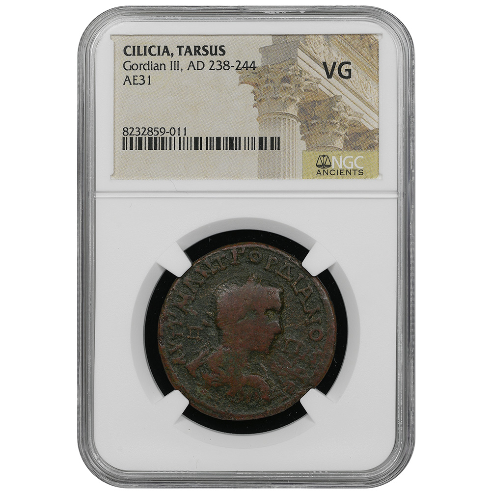 Cilicia, Tarsus Gordian III AE 31 AD 238-244 NGC VG
