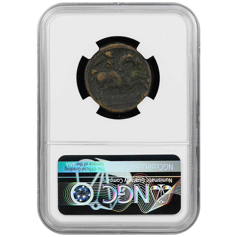 Spain, Iltirta, After 143 BC. AE (12.62g), NGC Choice Fine