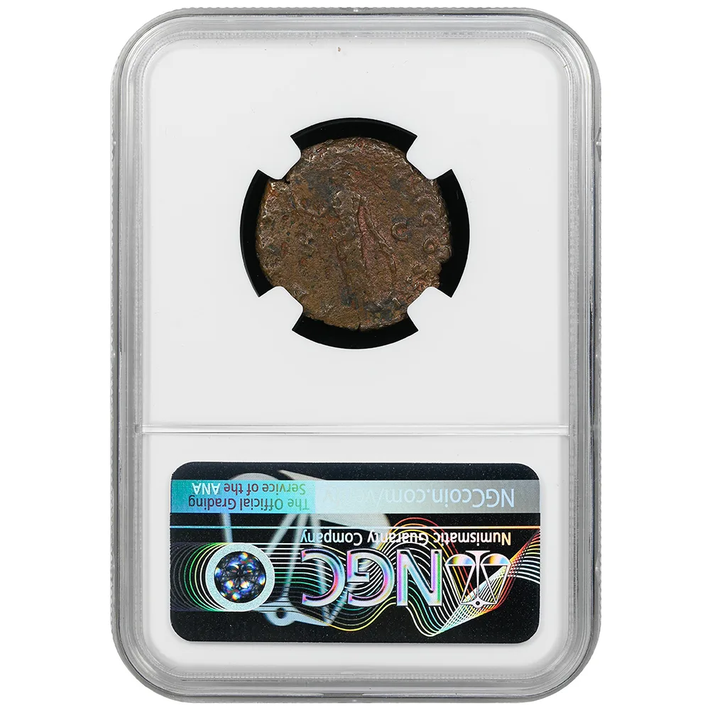 Roman Empire Marcus Aurelius 161-180 AE Dupondius RIC-954 NGC Fine
