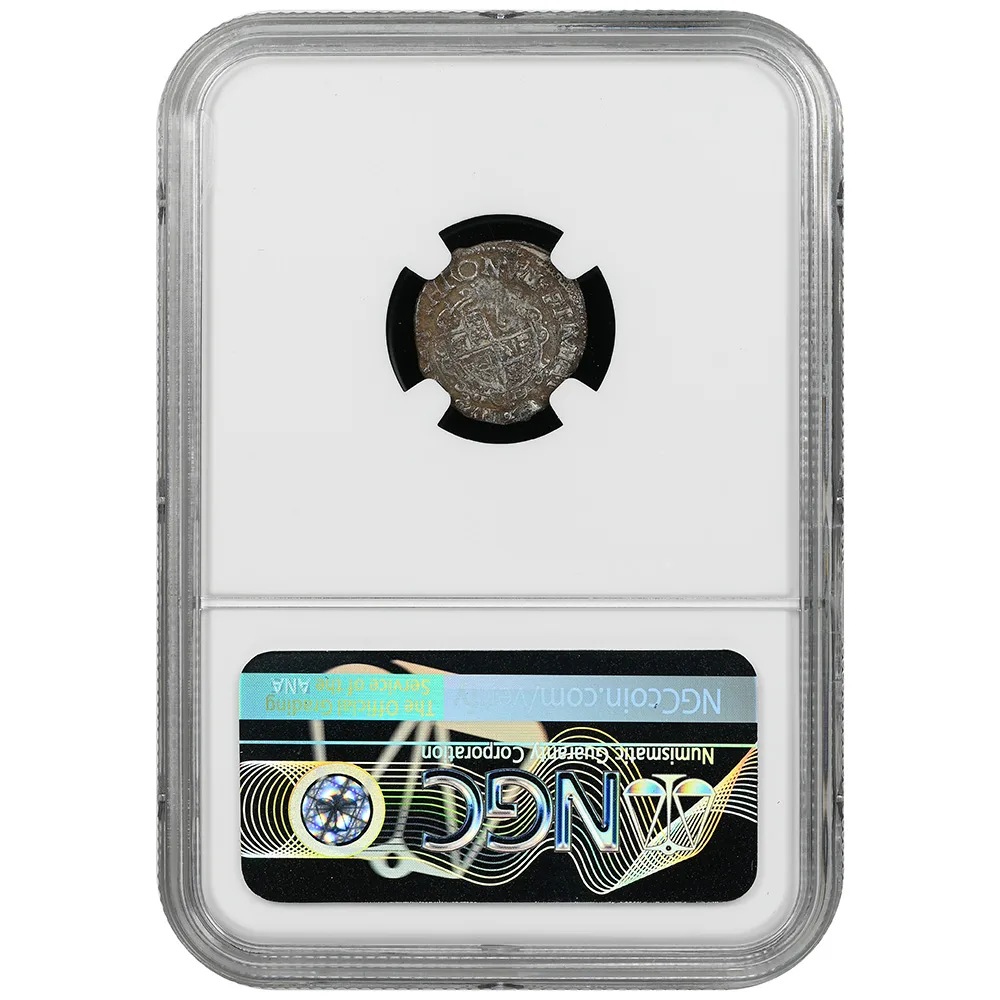 (1625-49) England Charles I 2P Half Groat NGC XF Details