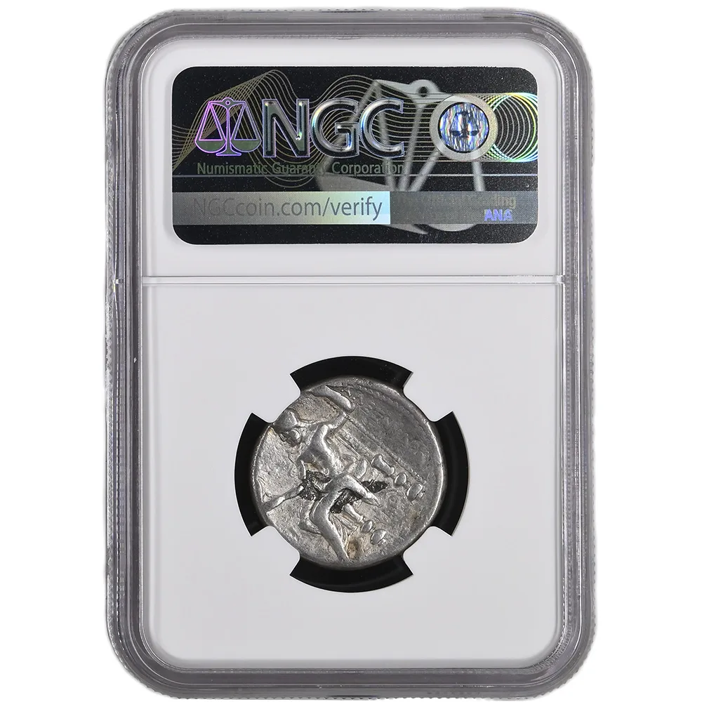 336-23 BC Alexander The Great AR Tetradrachm Macedonia NGC F