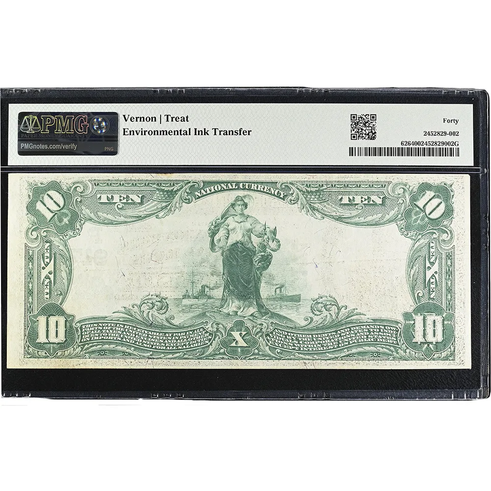 San Francisco, CA - $10 1902 Plain Back Fr. 626 Anglo & London Paris NB Ch. # 9174 PMG XF 40