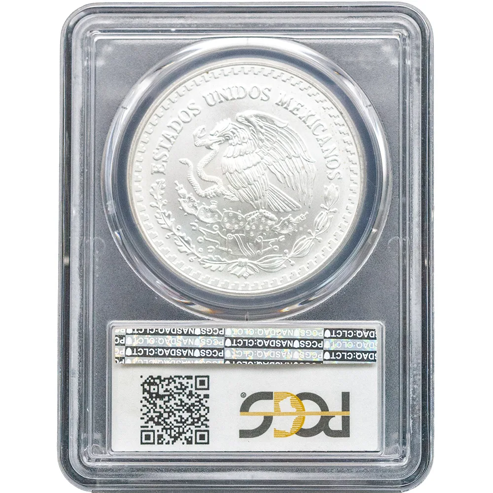 1999 Mexico 1 oz Silver Libertad PCGS MS68