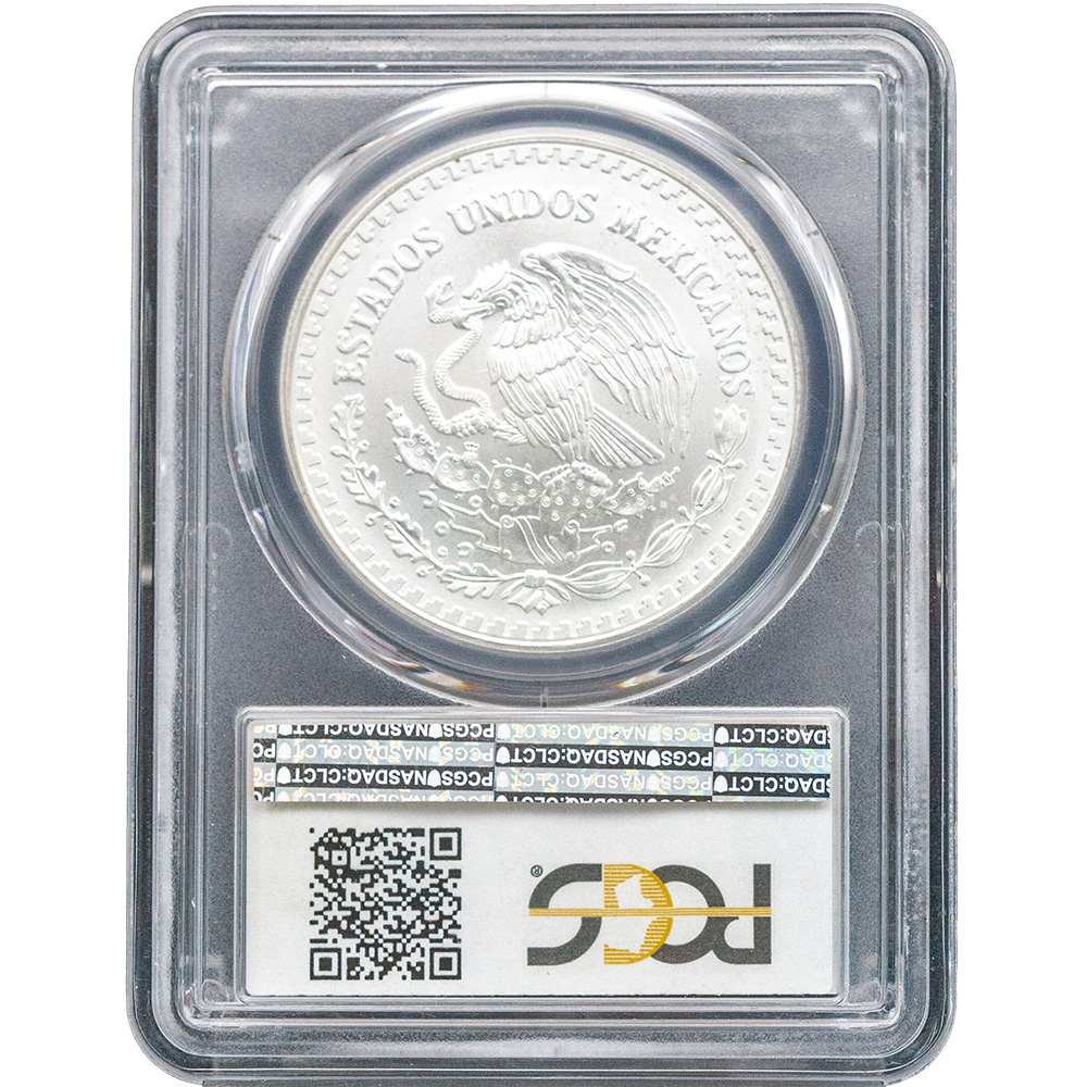 1999 Mexico 1 oz Silver Libertad PCGS MS68