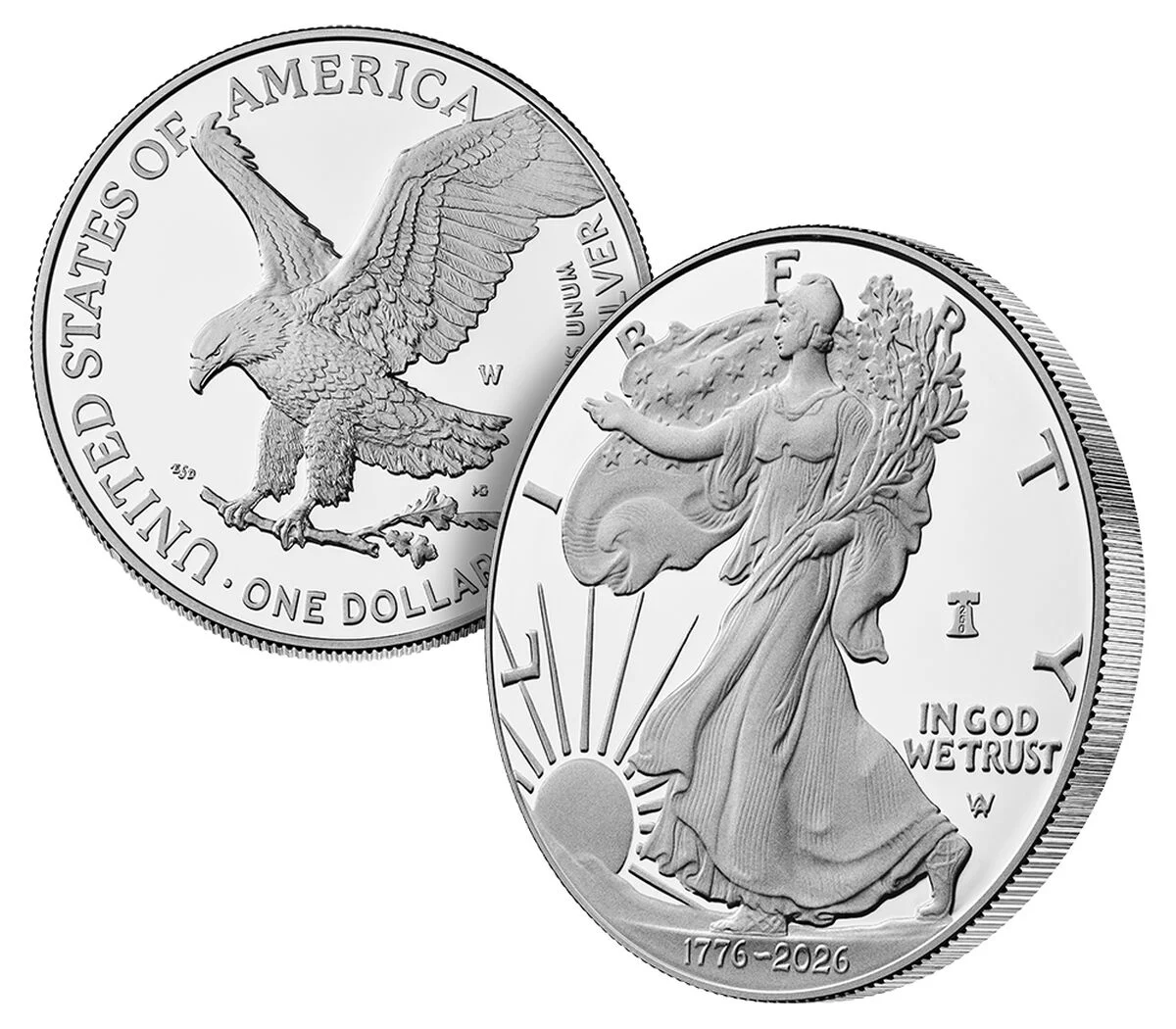 2026-W $1 American Eagle Silver Proof Coin - Image 2