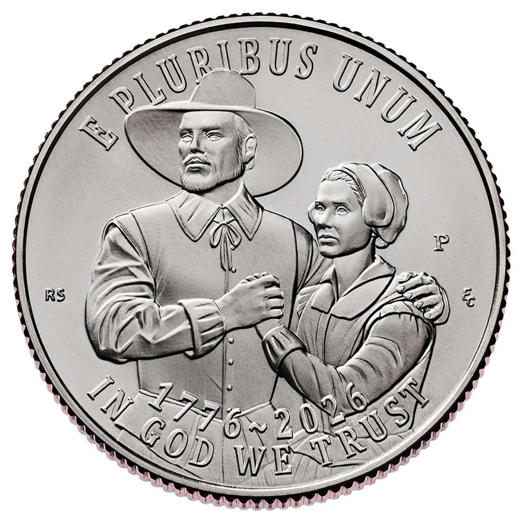 2026-P Semiquincentennial Quarter- Mayflower Compact