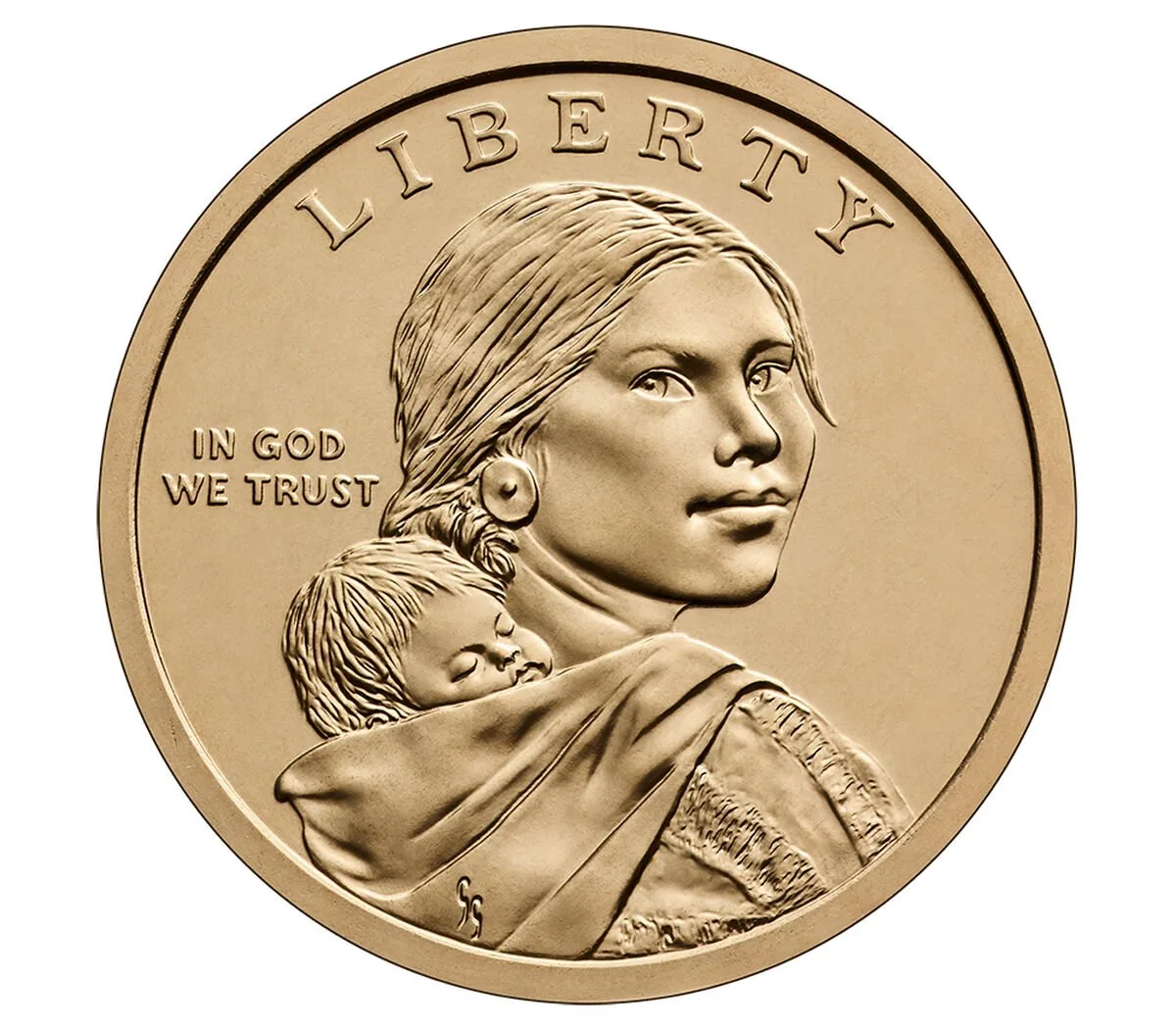 2026-P $1 Polly Cooper Native American Coin - Image 2