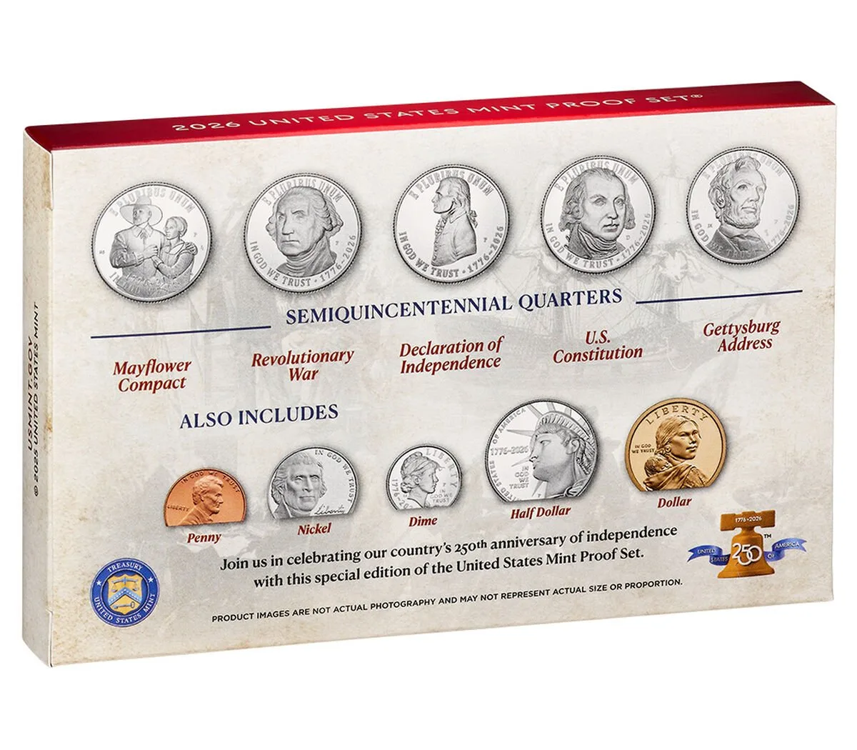 2026 Semiquincentennial US Proof Set - Image 4