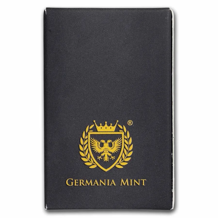 5 oz Silver Bar - Germania Mint (Serialized) - Image 3