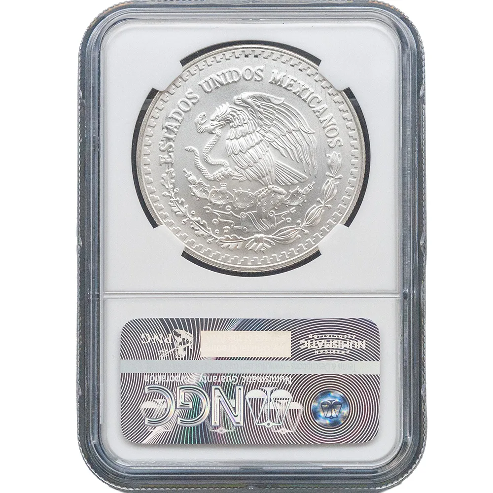 1999 Mexico 1 oz Silver Libertad NGC MS68