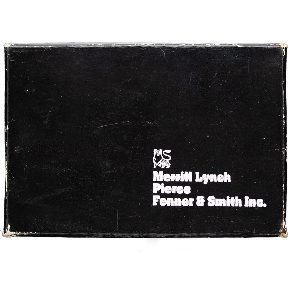1975 1 oz .999 Gold Bar - Merrill Lynch With Original Box
