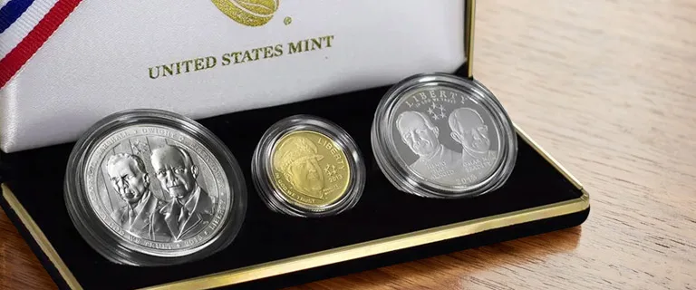 Commemorative coins from the U.S. and around the world