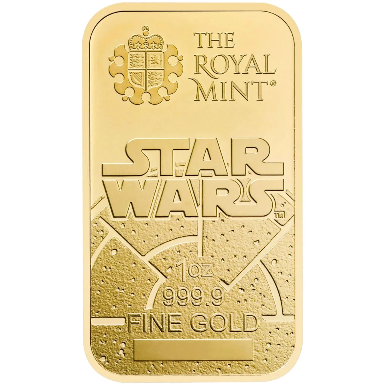 2024 1 oz Great Britain Star Wars: Dark Side .9999 Gold Bar - Image 2