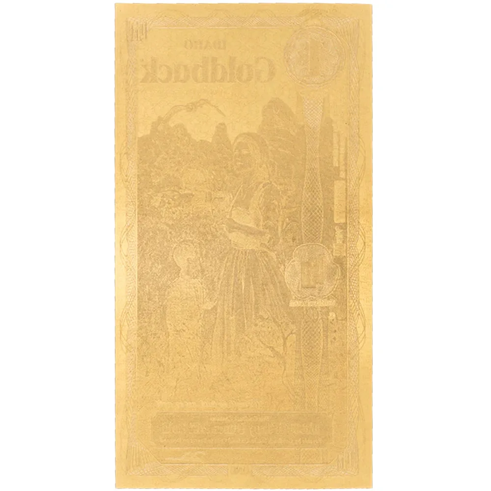 1 Idaho Goldback - Aurum Gold Foil Note (24k)