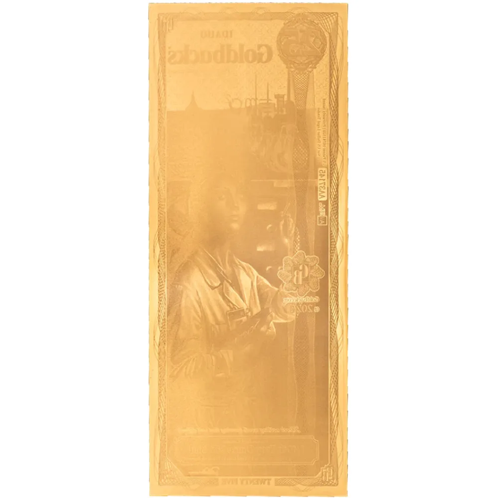 25 Idaho Goldback - Aurum Gold Foil Note (24k)