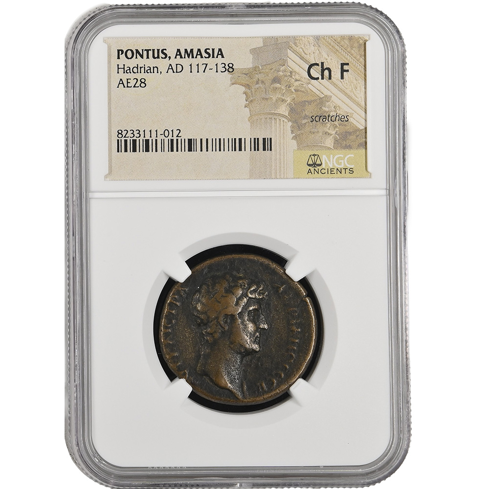 AD 117-138 Pontus, Amasia Hadrian NGC Choice Fine