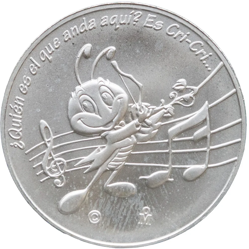 2003 Mexico “Bonbón I” Cri-Cri 1 oz Silver Round .999