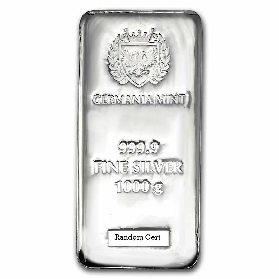 1 kilo Silver Bar - Germania Mint (Serialized) - Image 2
