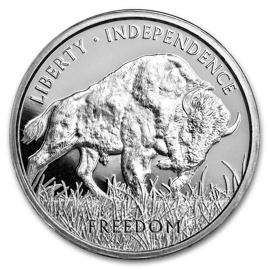 1 oz silver round pamp buffalo