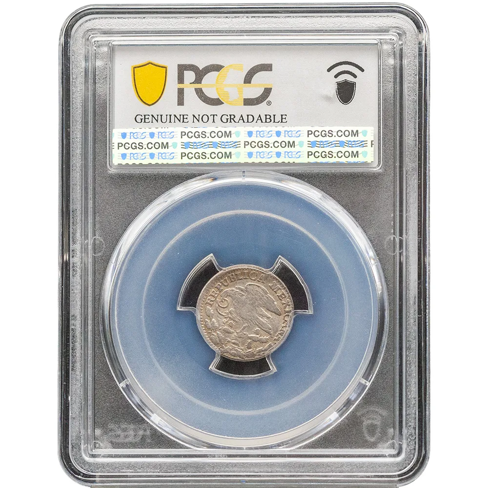1824 1/2 Real Hookneck (Rare) PCGS VF Detail