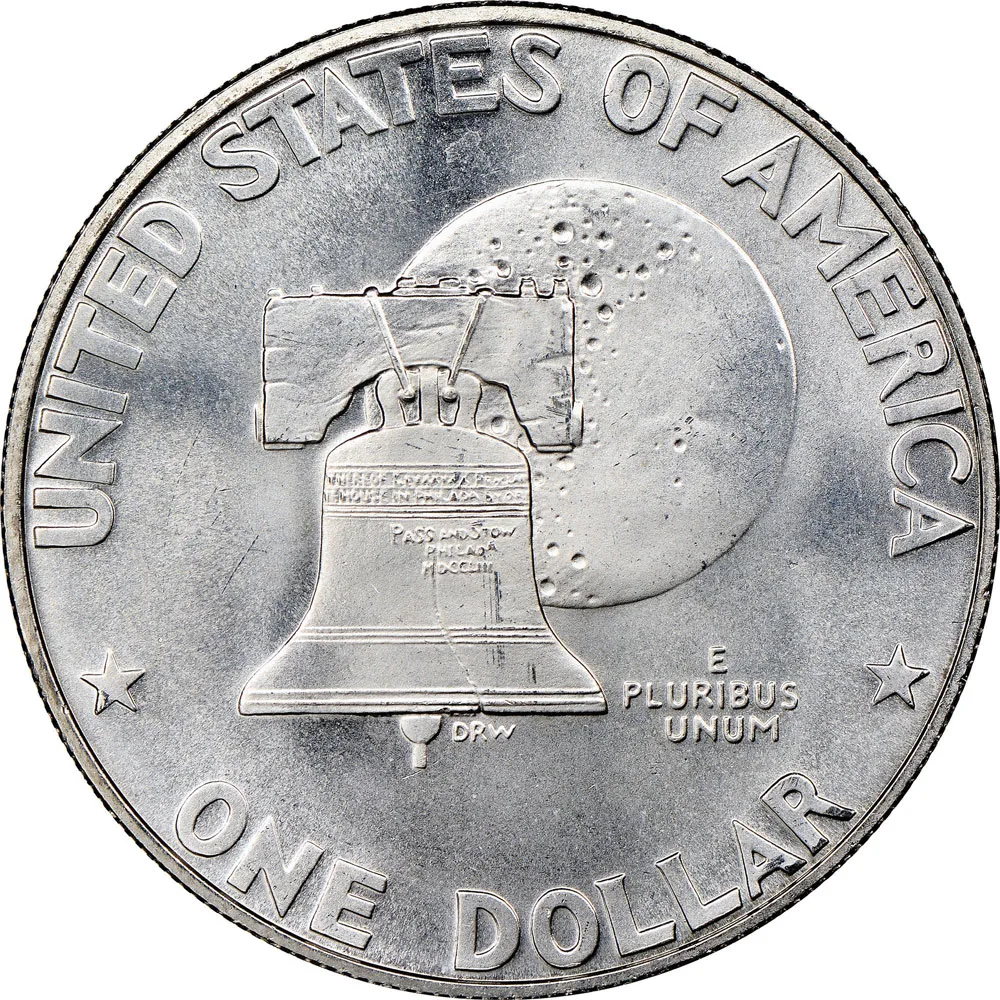 1976-S $1 40% Eisenhower Dollar BU - Image 2