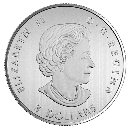 2018 $3 Canada Caribou - .256 oz Silver Coin - Image 2