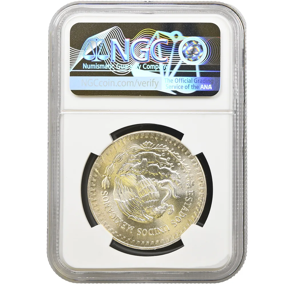 1984 Mexico 1 oz .999 Libertad NGC MS 67