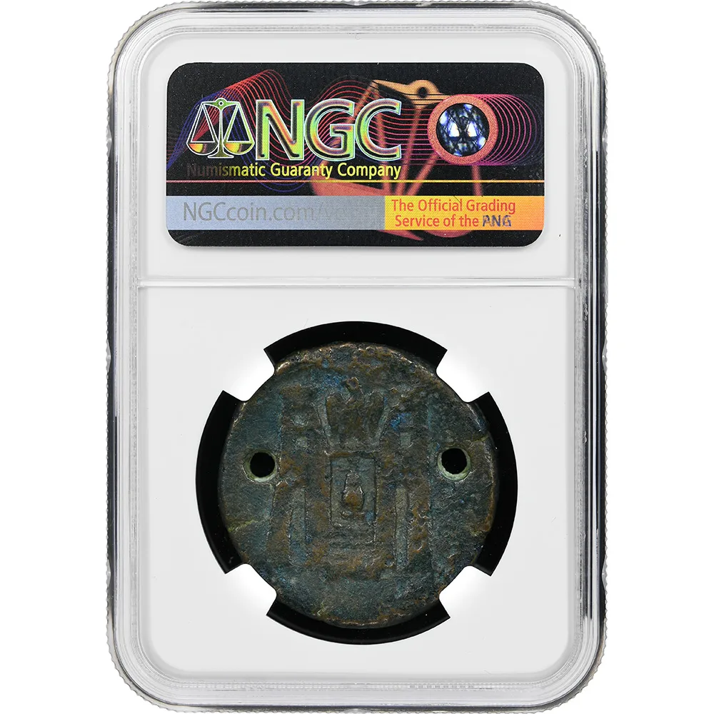 Roman Empire Marcus Aurelius 161-180 AE Drachm RPC IV.4, 2900 NGC F Blue Patina