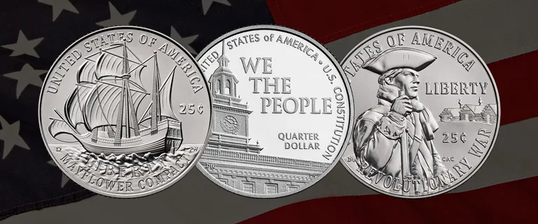 2026 U.S. Semiquincentennial quarter designs celebrating America’s 250th anniversary