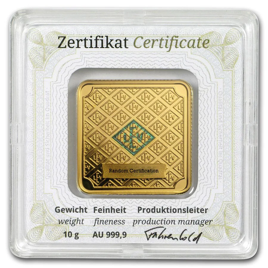 10 gram Gold Bar - Geiger Edelmetalle (Encapsulated w/Assay) - Image 2