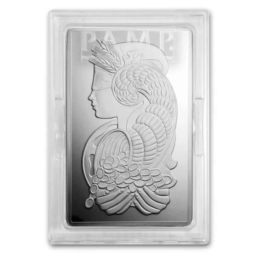 250 Gram Silver Bar PAMP .999 in Assay