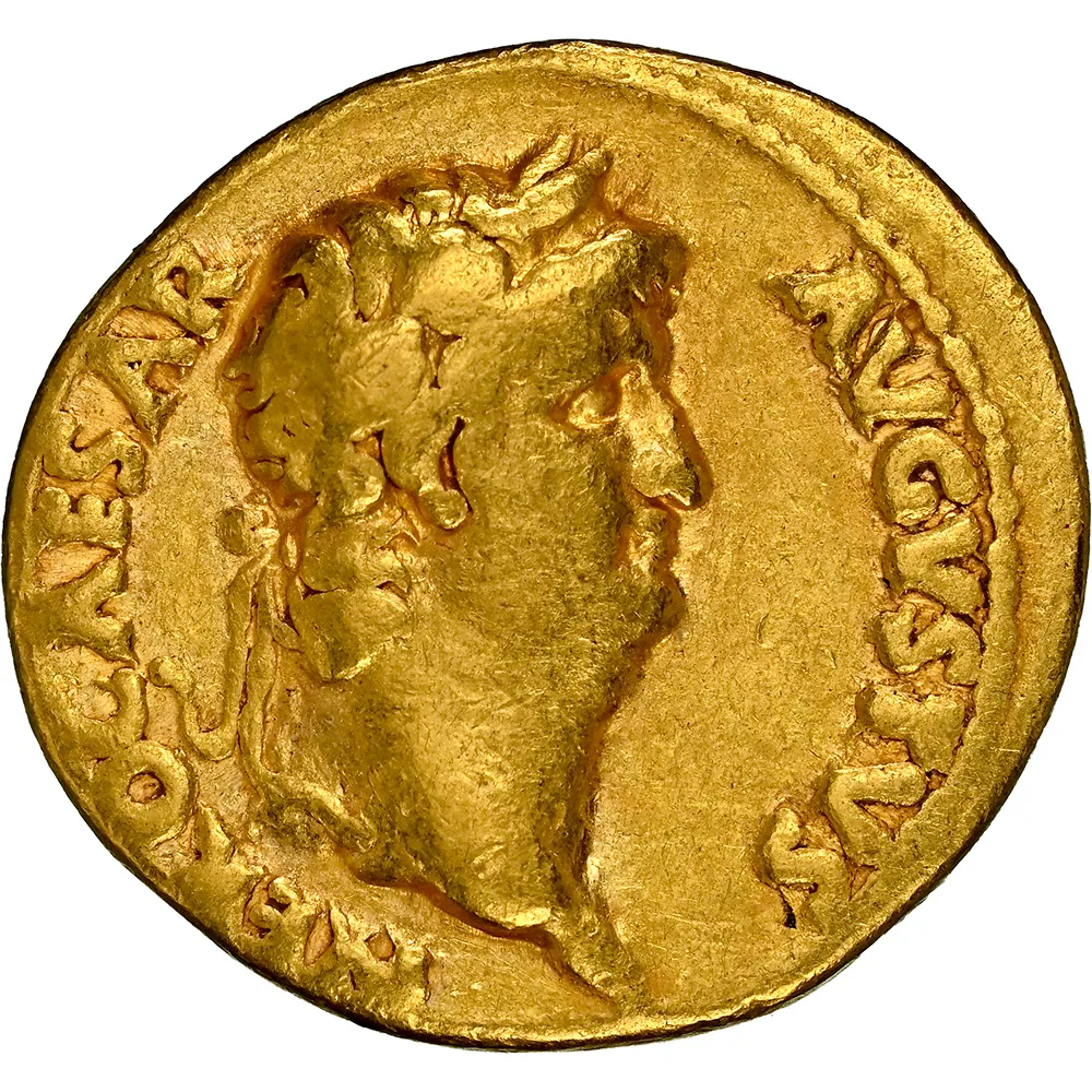 AD 54-68 Nero Roman Empire AV Aureus RIC I# 148 NGC F