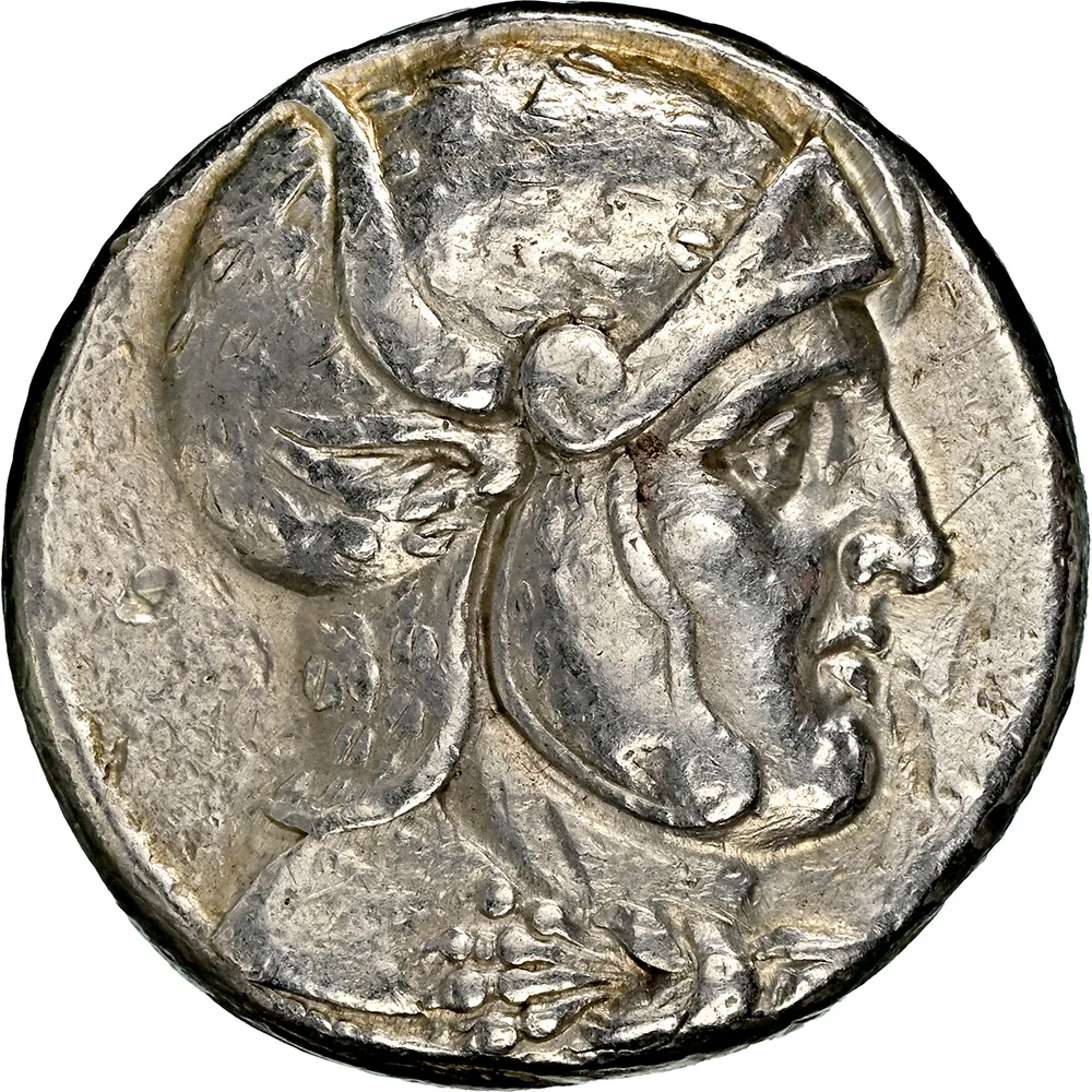 312-281 BC Seleucus I Nicator AR Tetradrachm NGC VF Fine Style