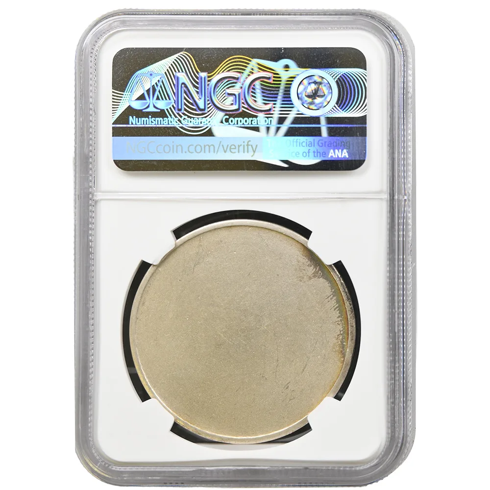 28g Mexico Silver New National Flag High Relief Medal NGC MS 62