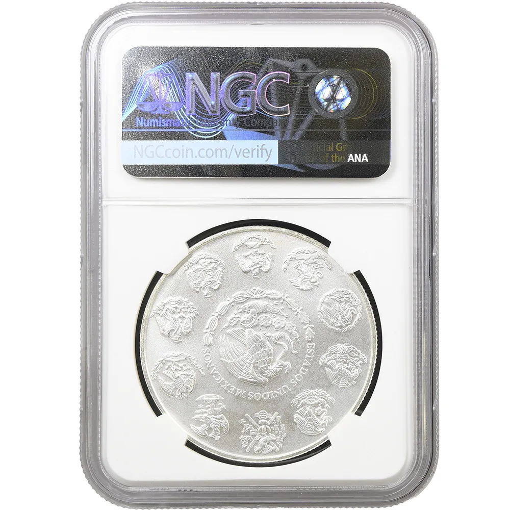 2014 Mexico 1 oz Silver Libertad NGC MS 67 - Image 2