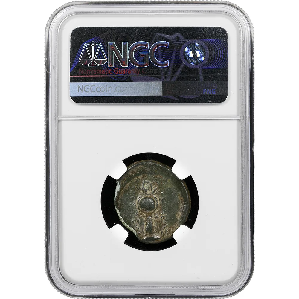 305-281 BC Kingdom Of Thrace AE 24 Lysimachus NGC VF