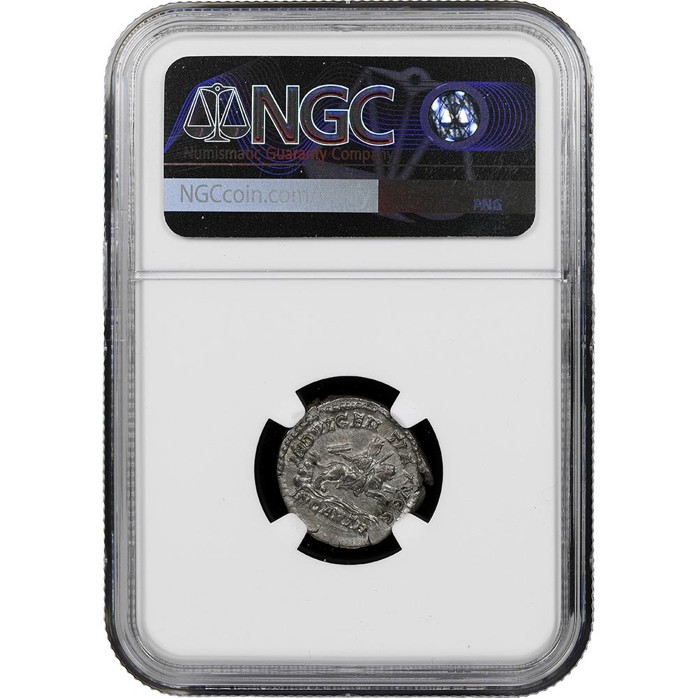 AD 193-211 Roman Empire Severus Severus AR Denarius RIC IV.1# 267A NGC CH XF
