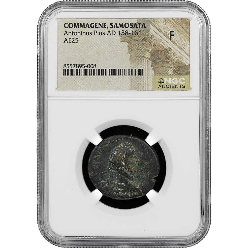 Commagene Samosata Antoninius Pius AD 138-161 AE 25 NGC F