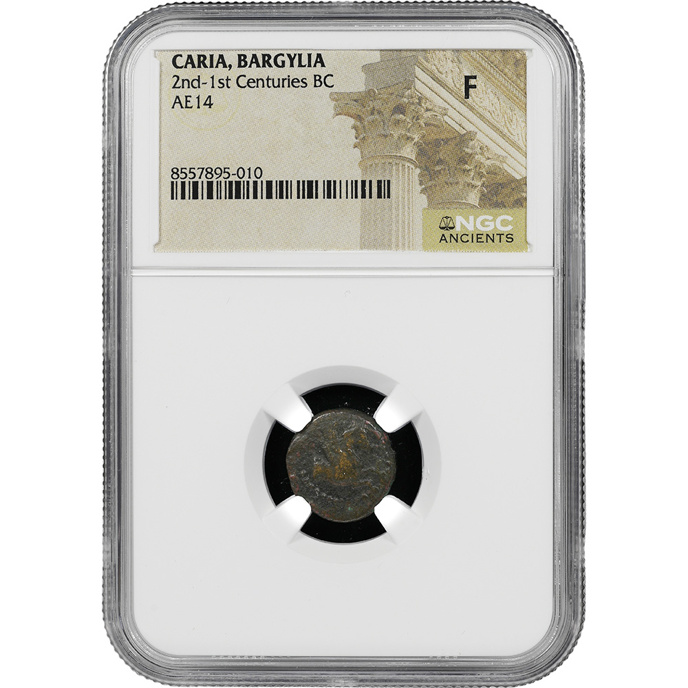 2nd-1st BC Caria, Bargylia AE 14 NGC F