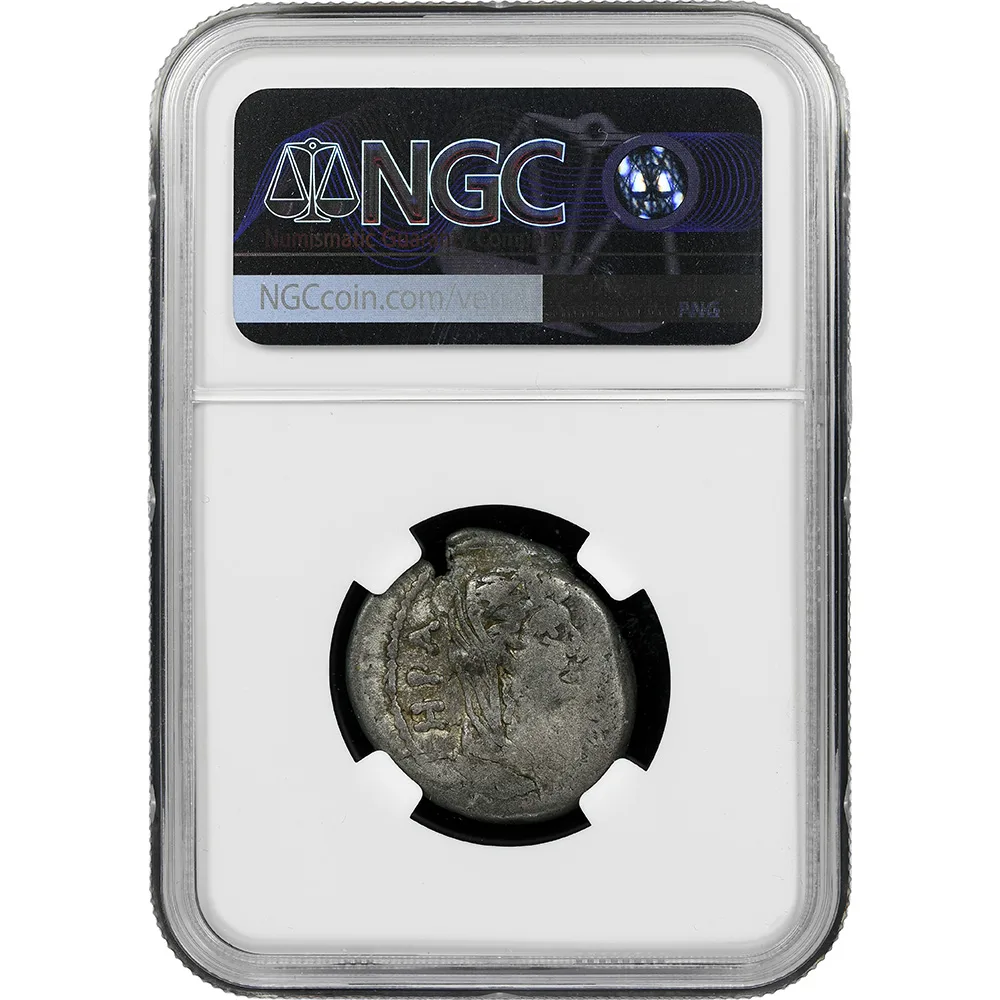 AD 54-68 Nero Egypt, Alexandria Rev. Hera Argeia BI Tetradrachm NGC F