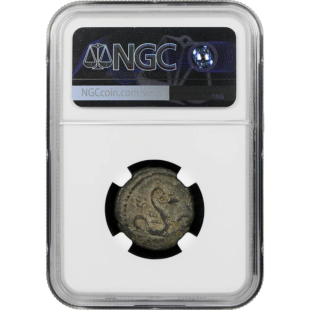 Roman Empire Hadrian BI Tetradrachm yr.5 AD 117-138 NGC Very Fine