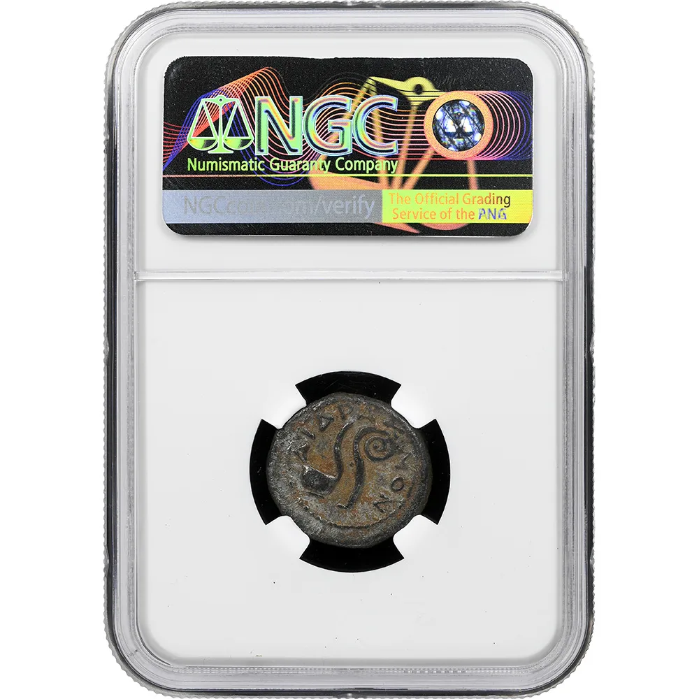 AD 54-68 Nero AR Didrachm Syria, Antioch NGC Ch F