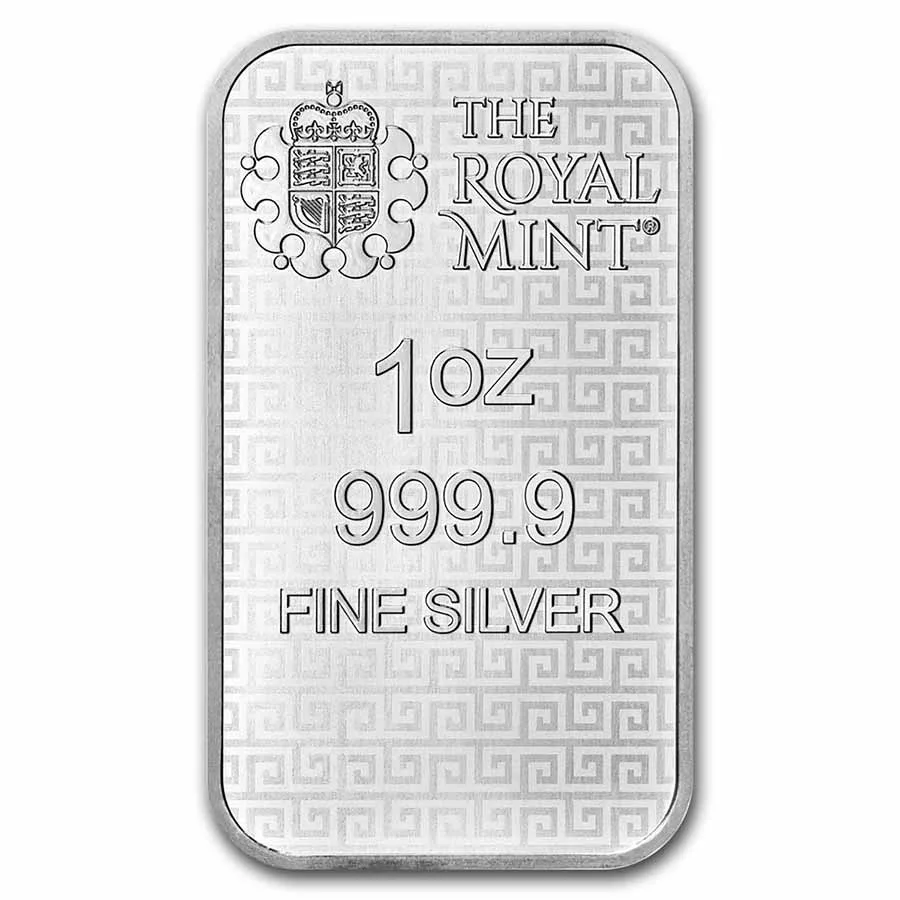 1 oz Silver Bar - The Royal Mint Three Graces - Image 2