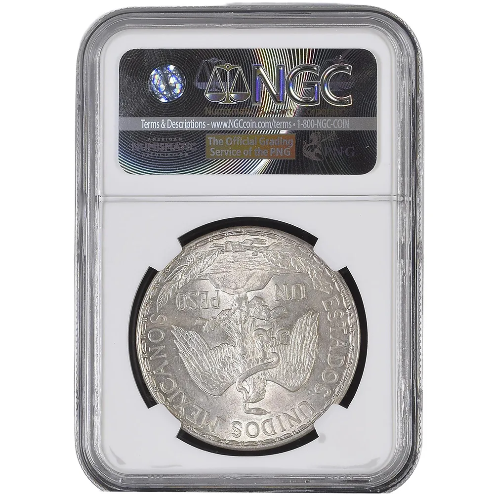 1912 Mexico Caballito Peso NGC MS 64