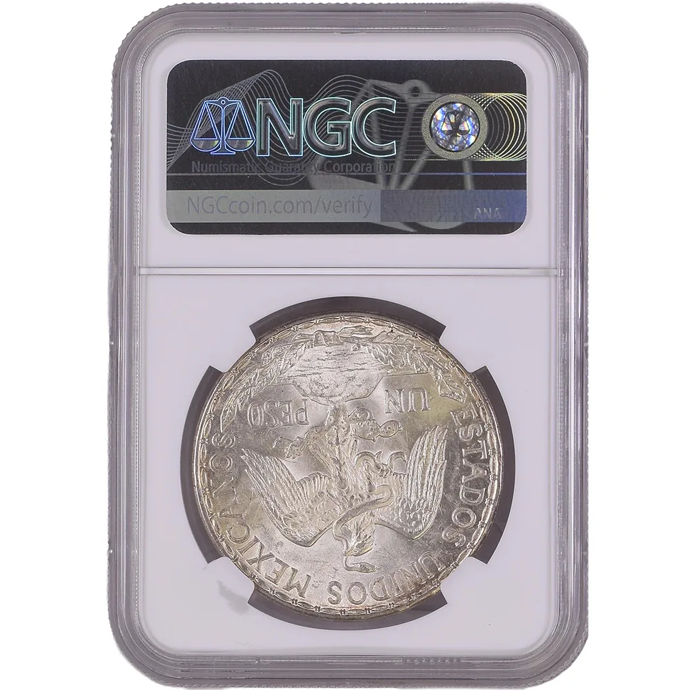1913 Mexico Caballito Peso NGC MS 65