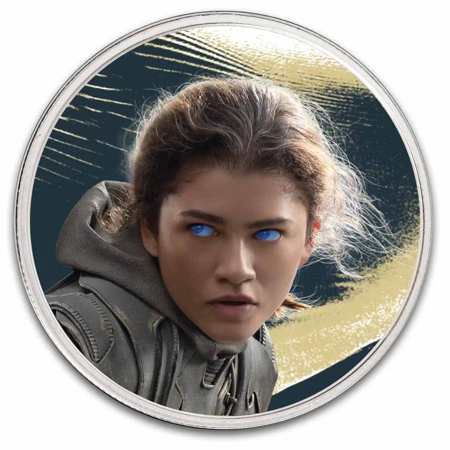 DUNE Chani 1 oz Silver- Colorized - Image 2