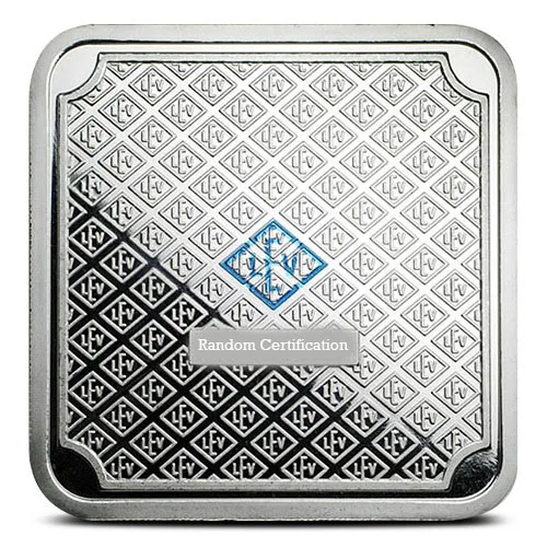 10 oz Geiger Square Silver Bar - Image 2