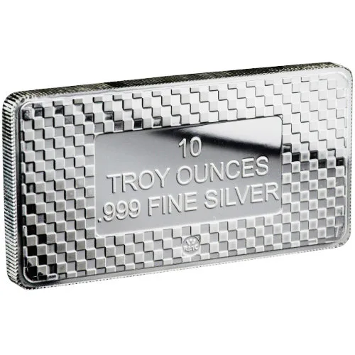 10 oz (RMC) Republic Metals Eagle Silver Bar - Image 2