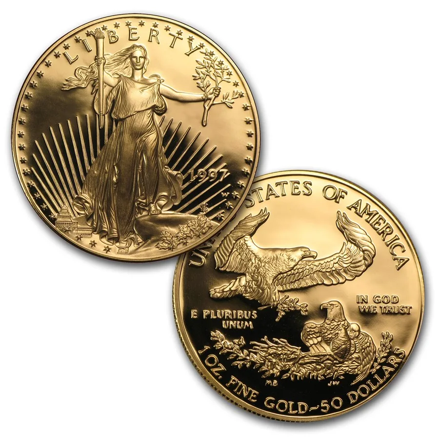 1997 3-Coin Proof Impressions of Liberty Set (Signed, Box & COA) - Image 3